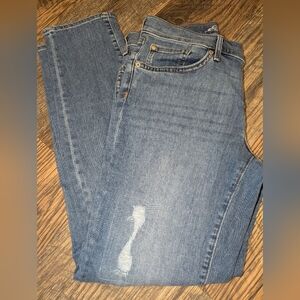 ❄️💙Eddie Bauer Women's Blue Boyfriend Jeans 👖